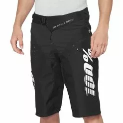 100 Percent Pantaloni Corti 100% R-Core Senza Fondello Nero