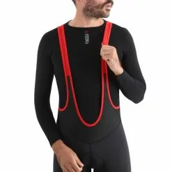 Completo Finisseur Core Thermal 2 Nero Rosso -Negozio online Maglie ciclismo Italia 3e0a5194