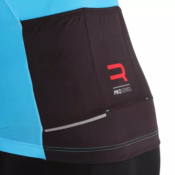Maglia Finisseur Pro 3 Manica Corta Azzurro Nero 6 Maglia Finisseur Pro 3 Manica Corta Azzurro Nero - immagine 6