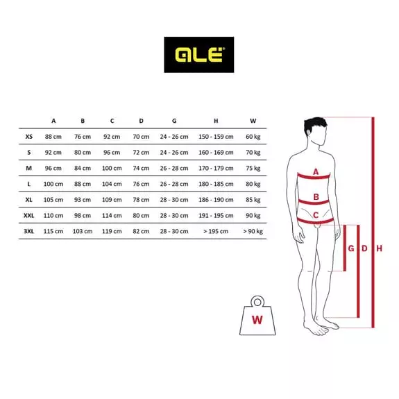 ALE Maglia Alé Logo Manica Lunga Giallo Fluo Nero 3 ALE Maglia Alé Logo Manica Lunga Giallo Fluo Nero - immagine 3