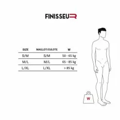 Polpaccera A Compressione Finisseur Pro Compression Logo Nero -Negozio online Maglie ciclismo Italia FNS U COM legwarmers armwarmers st v1