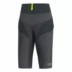 Pantaloncini Gore Wear C5 Trail Light Grigio Nero Donna