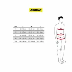 Top Mavic Hot Ride+ Graphic Senza Maniche Arancione -Negozio online Maglie ciclismo Italia MAV M CL st v1 2
