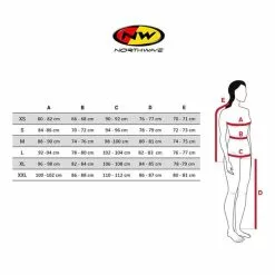 Calzamaglia 3/4 Northwave Crystal 2 Nero Donna -Negozio online Maglie ciclismo Italia NOW W CL st v1 1