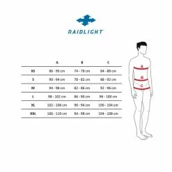 Maglia Raidlight R-Light Arancione Rosso -Negozio online Maglie ciclismo Italia RAI M CL st v1