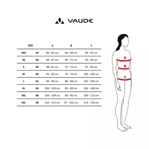 Maglia Vaude Majura Tricot II Manica Corta Rosa Nero Bianco Donna 4 Maglia Vaude Majura Tricot II Manica Corta Rosa Nero Bianco Donna - immagine 4