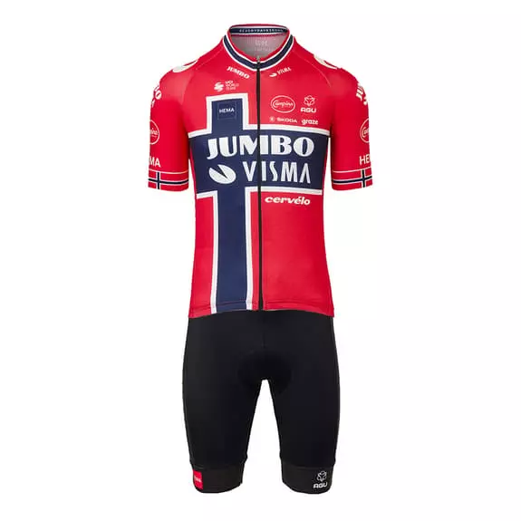 AGU Costume Team Jumbo-Visma 2022 Norwegian Champion 1 AGU Costume Team Jumbo-Visma 2022 Norwegian Champion