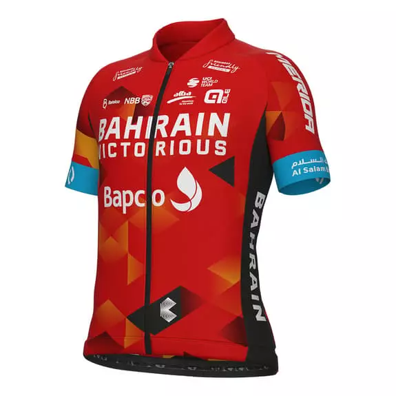 ALE Completo Maglia Team Bahrain-Victorious 2022 Bambini 2 ALE Completo Maglia Team Bahrain-Victorious 2022 Bambini - immagine 2