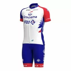 ALE Completo Alé Groupama-FDJ 2021 Blu Rosso