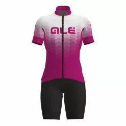ALE Completo Alé Arrow Limited Edition Senza Bretelle Solid Traguardo Lilla Bianco Nero Donna