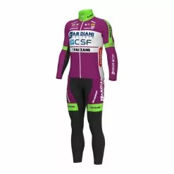 ALE Completo Bardiani CSF Faizanè Pro Team 2022 Prime Viola Verde Bianco
