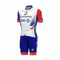 ALE Completo Groupama-FDJ 2022 Prime Rosso Bianco