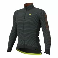 ALE Maglia Alé Thermo Road Manica Lunga Grigio Scuro Arancione