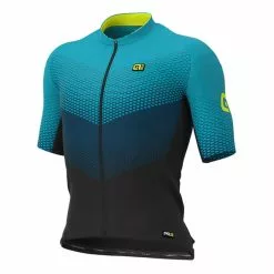 ALE Maglia Alé Delta Manica Corta Nero Blu