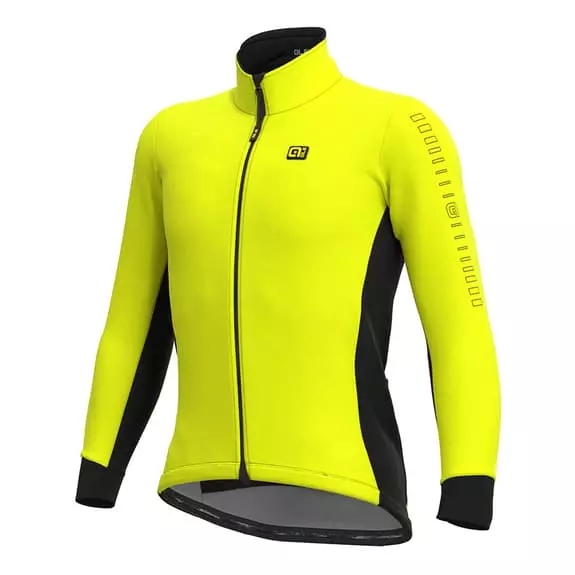 ALE Completo Alé Fondo Winter Giallo Fluo 2 ALE Completo Alé Fondo Winter Giallo Fluo - immagine 2