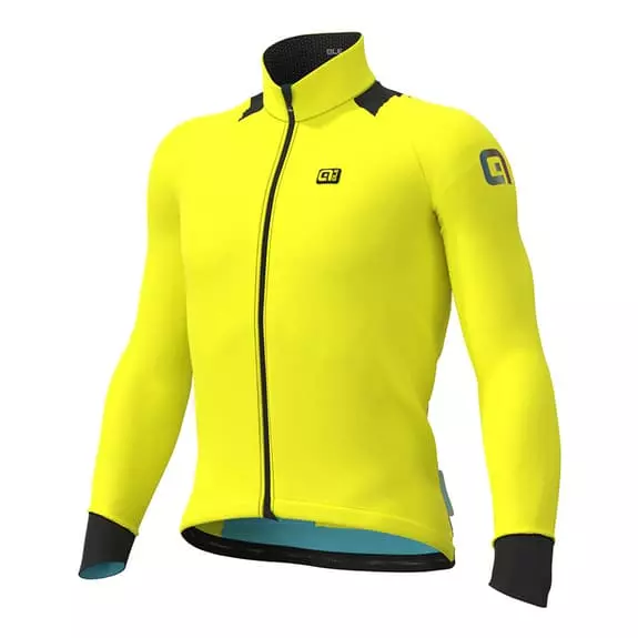 ALE Maglia Alé Klimatik K-Idro Manica Lunga Giallo Fluo 1 ALE Maglia Alé Klimatik K-Idro Manica Lunga Giallo Fluo