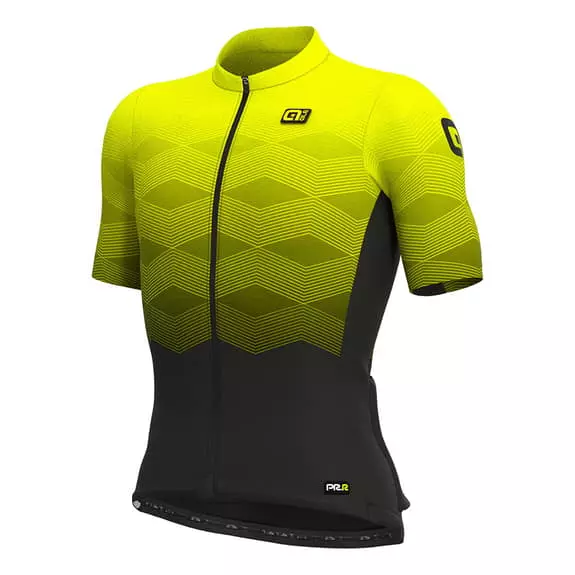ALE Maglia Alé PRR Magnitude Manica Corta Giallo Fluo Nero 1 ALE Maglia Alé PRR Magnitude Manica Corta Giallo Fluo Nero
