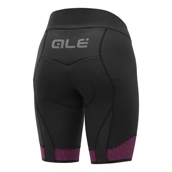 ALE Pantaloncini Alé PRS Master 2.0 Nero Rosa Donna 2 ALE Pantaloncini Alé PRS Master 2.0 Nero Rosa Donna - immagine 2