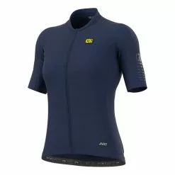 ALE Maglia Alé R-EV1 Silver Cooling Manica Corta Blu Donna