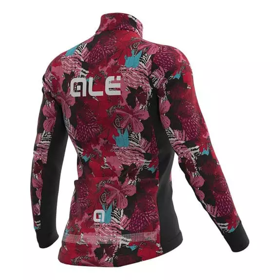 ALE Maglia Alé PRR Amazzonia Manica Lunga Rosa Nero Donna 2 ALE Maglia Alé PRR Amazzonia Manica Lunga Rosa Nero Donna - immagine 2