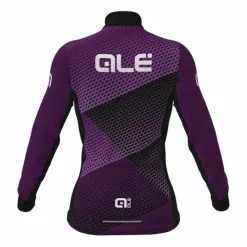 ALE Maglia Alé Mesh Limited Edition Manica Lunga Viola Donna -Negozio online Maglie ciclismo Italia ale l22122494 004