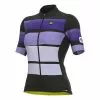 ALE Maglia Alé PRS Track Manica Corta Violetto Nero Donna