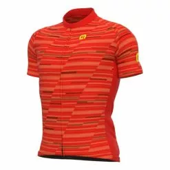 ALE Maglia Alé Solid Step Manica Corta Rosso Chiaro