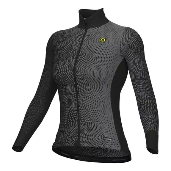 ALE Maglia Alé PRS Circus Manica Lunga Nero Donna 1 ALE Maglia Alé PRS Circus Manica Lunga Nero Donna