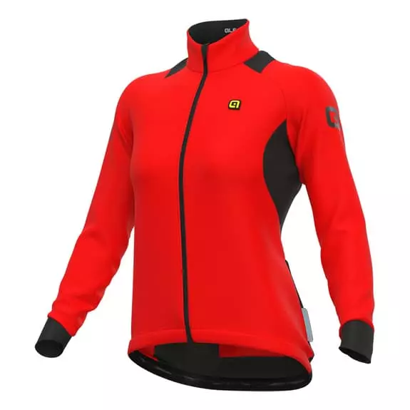 ALE Maglia Alé Klimatik K-Idro Manica Lunga Rosso Chiaro Nero Donna 1 ALE Maglia Alé Klimatik K-Idro Manica Lunga Rosso Chiaro Nero Donna