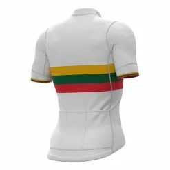 ALE Completo Groupama-FDJ 2022 Lituania Champion PR-System Bianco Nero -Negozio online Maglie ciclismo Italia ale r21364075 002