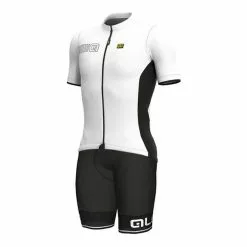 ALE Completo Alé Color Block Solid Corsa Bianco Nero