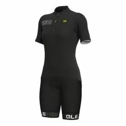 ALE Completo Alé Color Block Traguardo Nero Donna