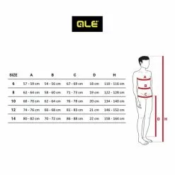 ALE Maglia Alé Vibes Manica Corta Turchese Bambini -Negozio online Maglie ciclismo Italia ale c cl st v2