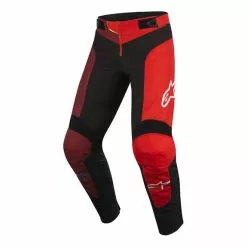 Pantaloni Lunghi Alpinestars Youth Vector Senza Fondello Rosso Nero Bianco Bambini