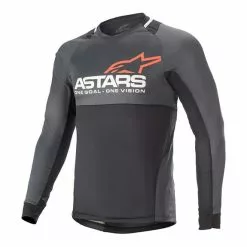 Maglia Alpinestars Alps 8.0 Manica Lunga Nero Corallo