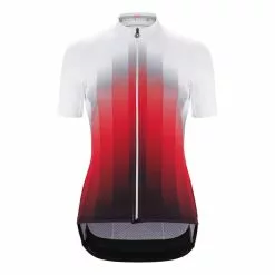 Maglia Assos Mille GT C2 Gruppetto Manica Corta Rosso Bianco Nero Donna