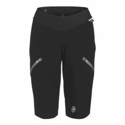 Pantaloni Corti Assos Trail Womens Cargo Nero Donna