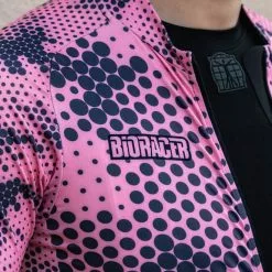 Maglia Bioracer Epic Shirt Manica Corta Rosa Nero -Negozio online Maglie ciclismo Italia bio 11506gcd 005