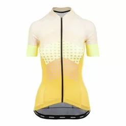 Maglia Bioracer Vesper Manica Corta Rosa Giallo Donna