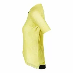 Maglia Bioracer Icon Manica Corta Giallo Chiaro Donna -Negozio online Maglie ciclismo Italia bio br11420w oa l 003