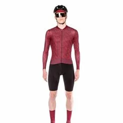 Maglia Bioracer Epic Manica Corta Rosso Bordeaux -Negozio online Maglie ciclismo Italia bio br11529bmb s22 003
