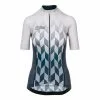 Maglia Bioracer Vesper Manica Corta Bianco Blu Marino Donna
