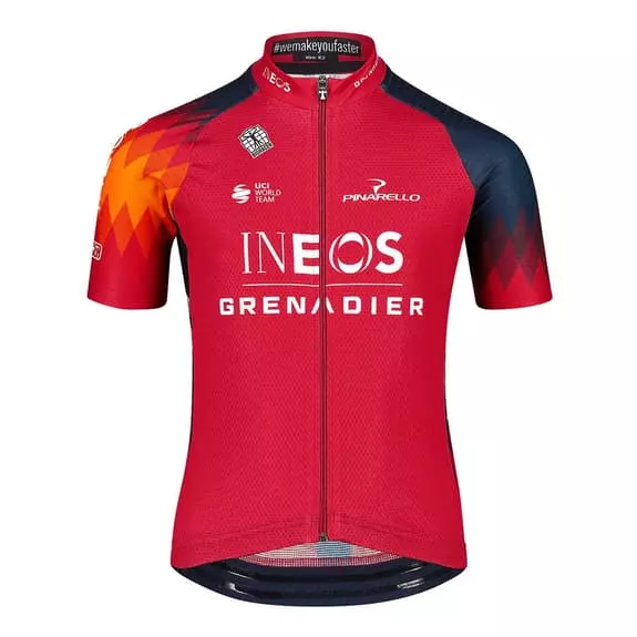 Bioracer Completo Team Ineos Grenadiers 2023 Icon Rosso Blu Bambini 2 Bioracer Completo Team Ineos Grenadiers 2023 Icon Rosso Blu Bambini - immagine 2