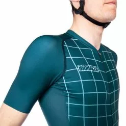 Maglia Bioracer Spitfire Moon Ride Manica Corta Bluastro -Negozio online Maglie ciclismo Italia bio co br11526mrp s22 005