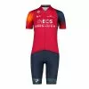 Bioracer Completo Team Ineos Grenadiers 2023 Icon Rosso Blu Donna