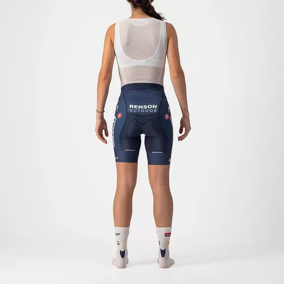 Castelli Pantaloncini Soudal Quick-Step 2023 Competizione Blu Donna 2 Castelli Pantaloncini Soudal Quick-Step 2023 Competizione Blu Donna - immagine 2