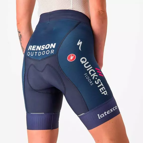 Castelli Pantaloncini Soudal Quick-Step 2023 Competizione Blu Donna 3 Castelli Pantaloncini Soudal Quick-Step 2023 Competizione Blu Donna - immagine 3