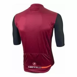 Completo Castelli Squadra Competizione Limited Edition Rosso Granata Nero -Negozio online Maglie ciclismo Italia ca 4300412a99 001 002 1
