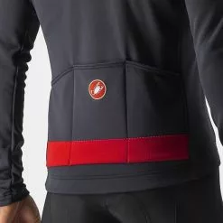 Maglia Castelli Puro 3 Manica Lunga Grigio Scuro Rosso Riflettente 8 Maglia Castelli Puro 3 Manica Lunga Grigio Scuro Rosso Riflettente -Negozio online Maglie ciclismo Italia ca 4518511 030 003