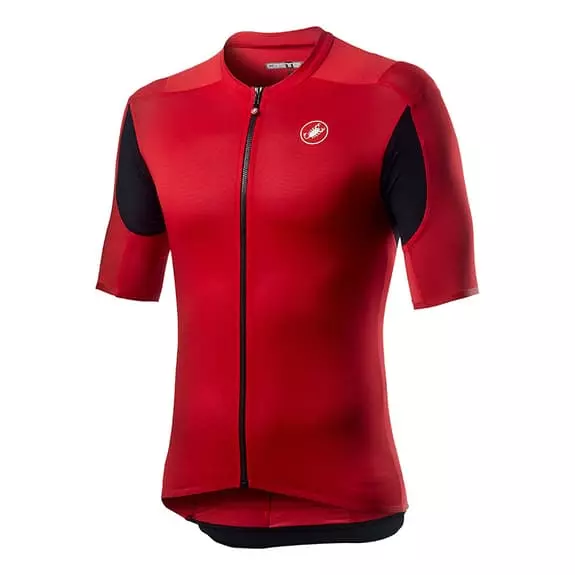 Maglia Castelli Superleggera 2 Manica Corta Rosso Nero 1 Maglia Castelli Superleggera 2 Manica Corta Rosso Nero